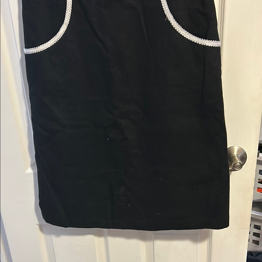 Nina Leonard Black Sheath Dress Knee-Length Sleeveless for Cocktail - Picture 5 of 9